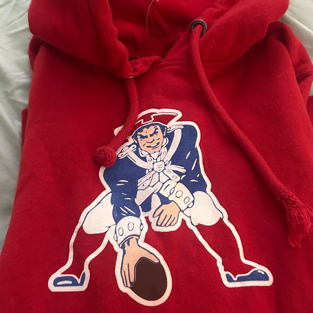Fanatics Red Sweatshirt with Football Graphic